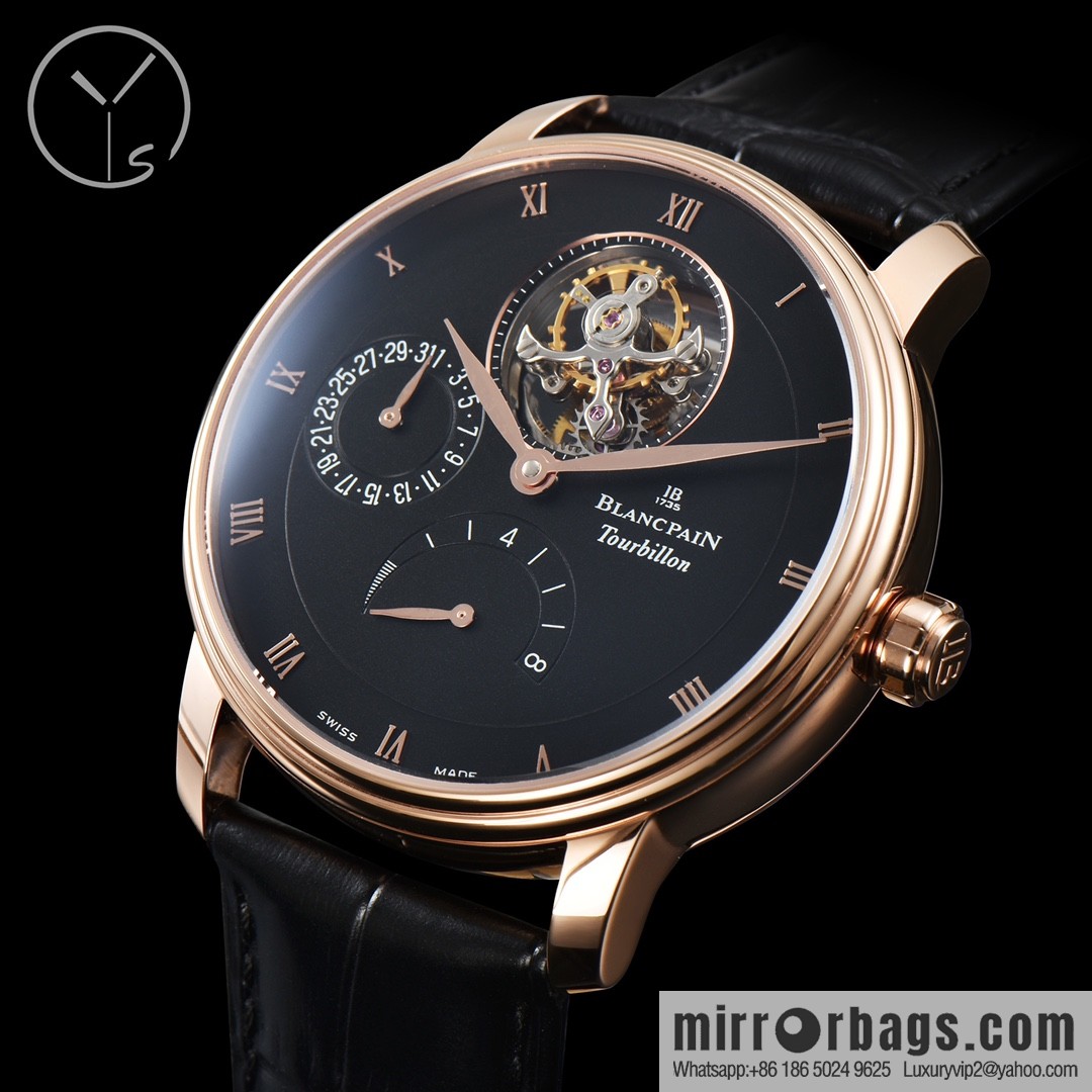 YS Yongshi Blancpain V3 Upgraded Classic Series 6025-1542-55 ๐ฎ True Tourbillon Men's Watch