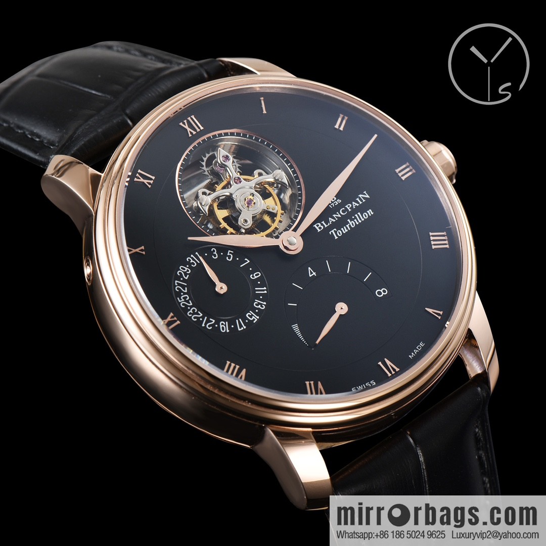 YS Yongshi Blancpain V3 Upgraded Classic Series 6025-1542-55 ๐ฎ True Tourbillon Men's Watch