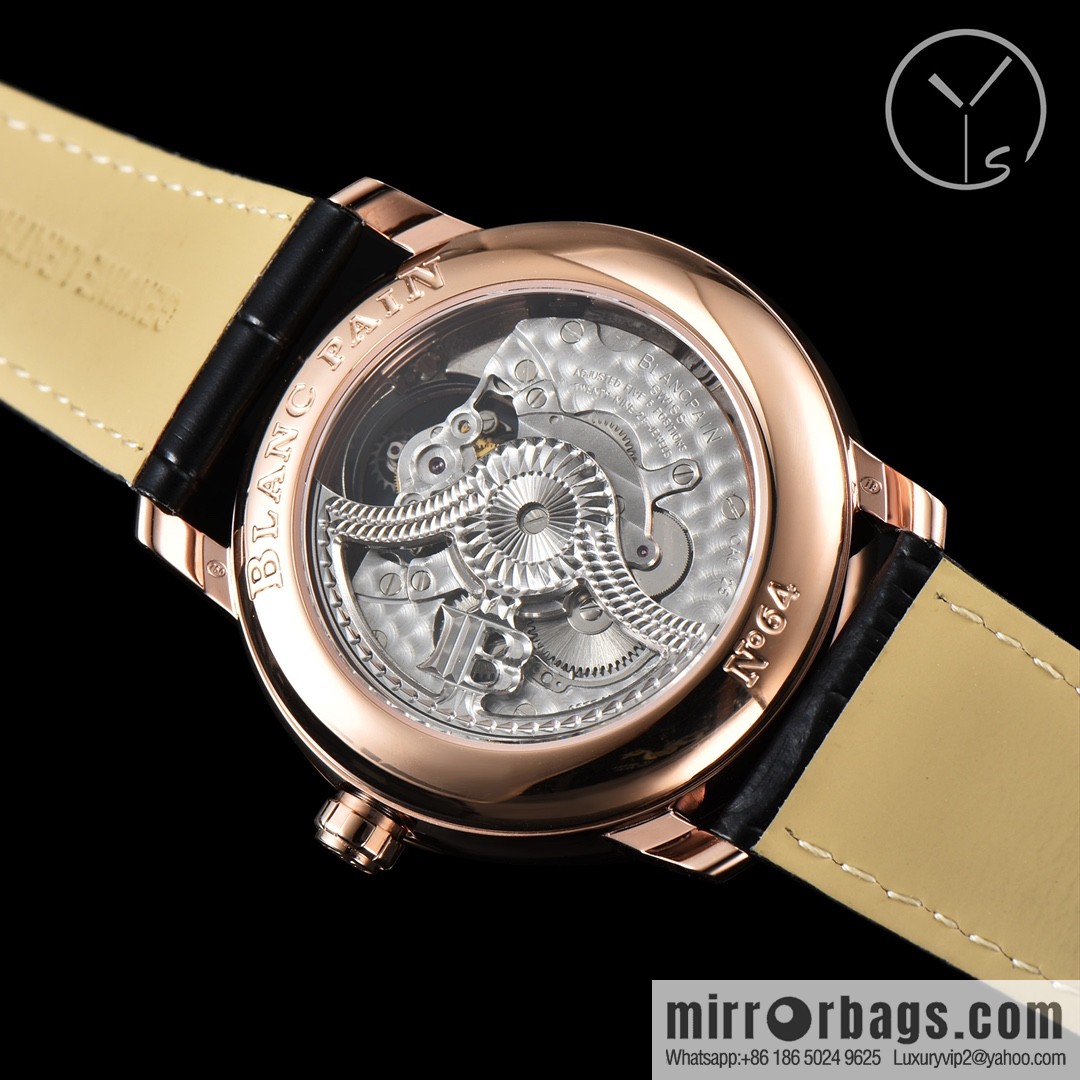 YS Yongshi Blancpain V3 Upgraded Classic Series 6025-1542-55 ๐ฎ True Tourbillon Men's Watch