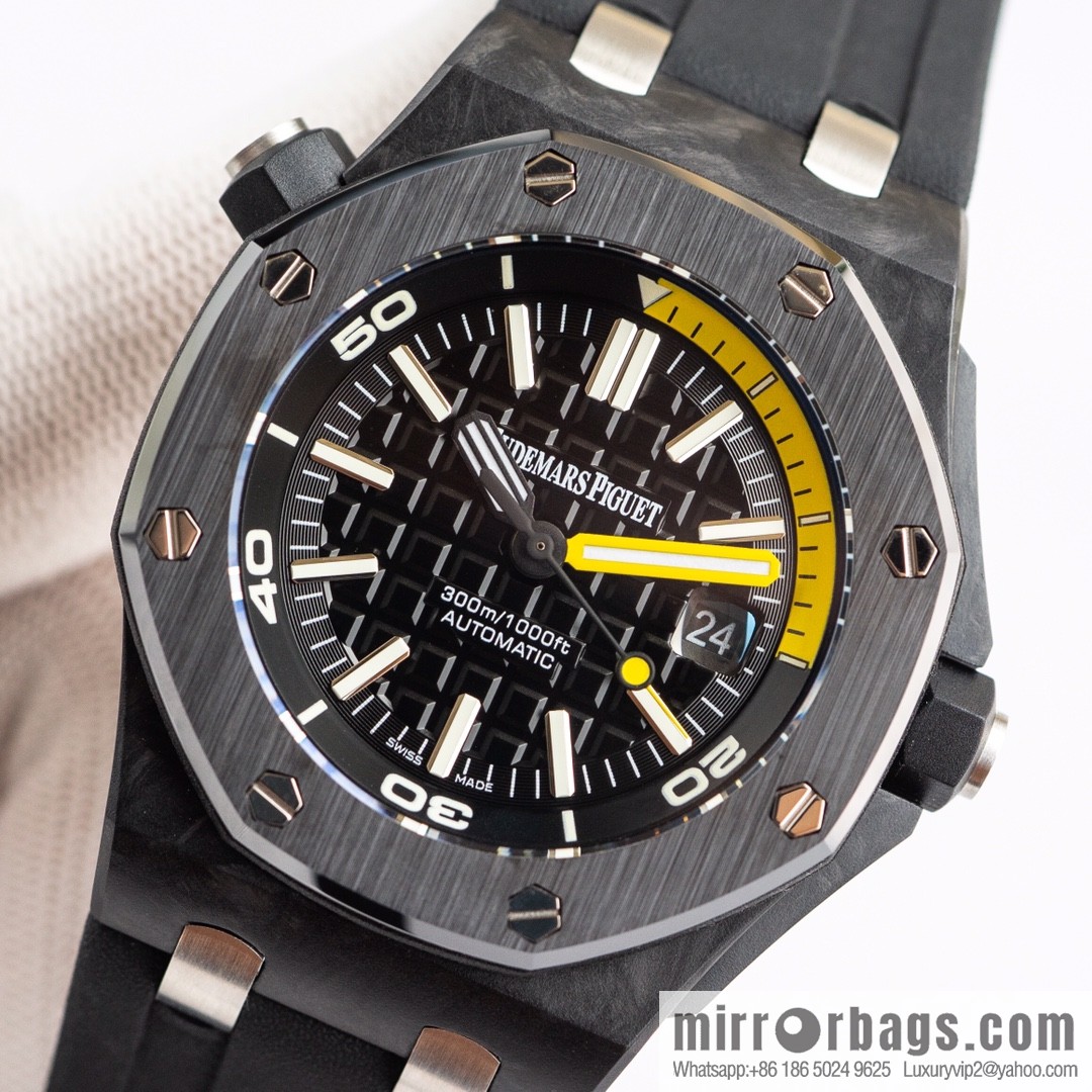 IP. FACTORY reinvents the legend - Audemars Piguet 15706 carbon fiber 3120 movement watch