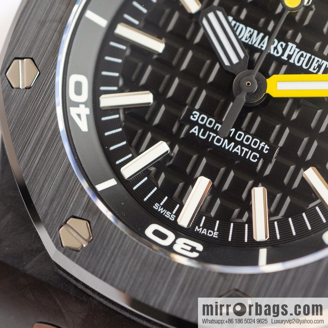 IP. FACTORY reinvents the legend - Audemars Piguet 15706 carbon fiber 3120 movement watch