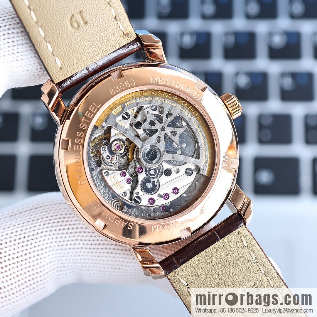 TW Vaughan Constantin Kinetic Energy Week Calendar Malta Series 83060/000R-90288 Multifunction Watch