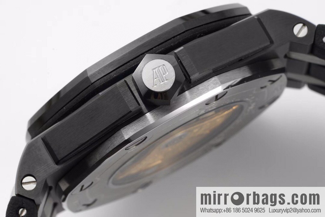 Audemars Piguet AP 15707 White Ceramic 9015 to 3120 Movement Watch