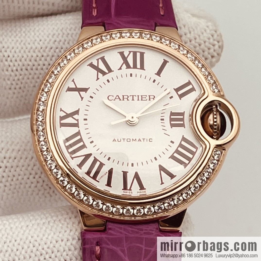 The latest exclusive Cartier Blue balloon 33mm and 36mm official website synchronization