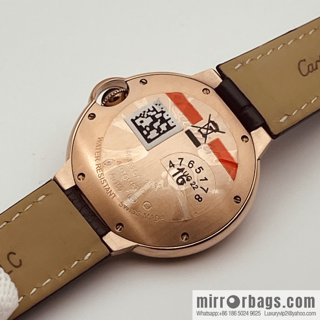 The latest exclusive Cartier Blue balloon 33mm and 36mm official website synchronization