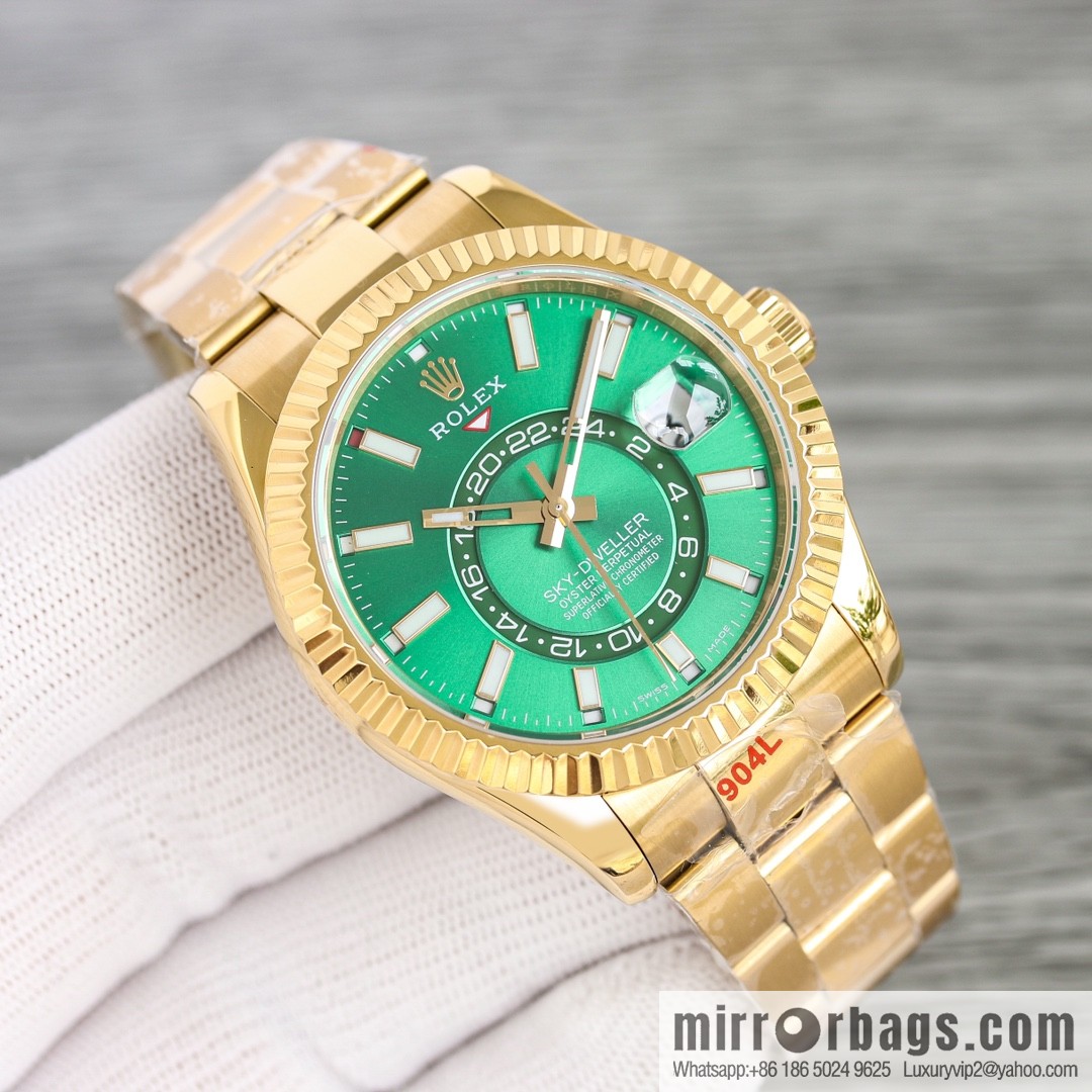 RMF Upgraded, Rolex Sky-Dweller Skywalker JR2 Longitudinal Watch