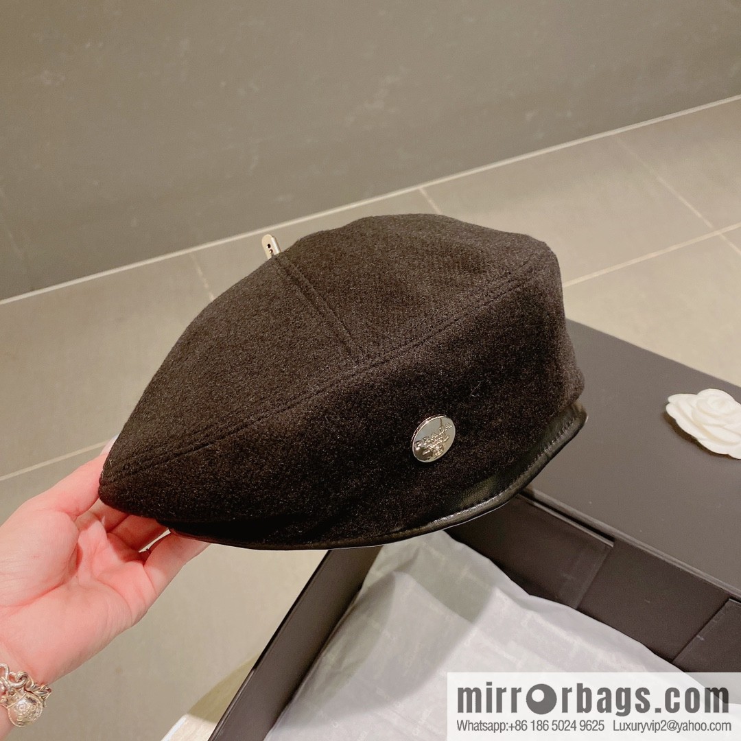 PRADA Prada 2022 autumn and winter new wool beret