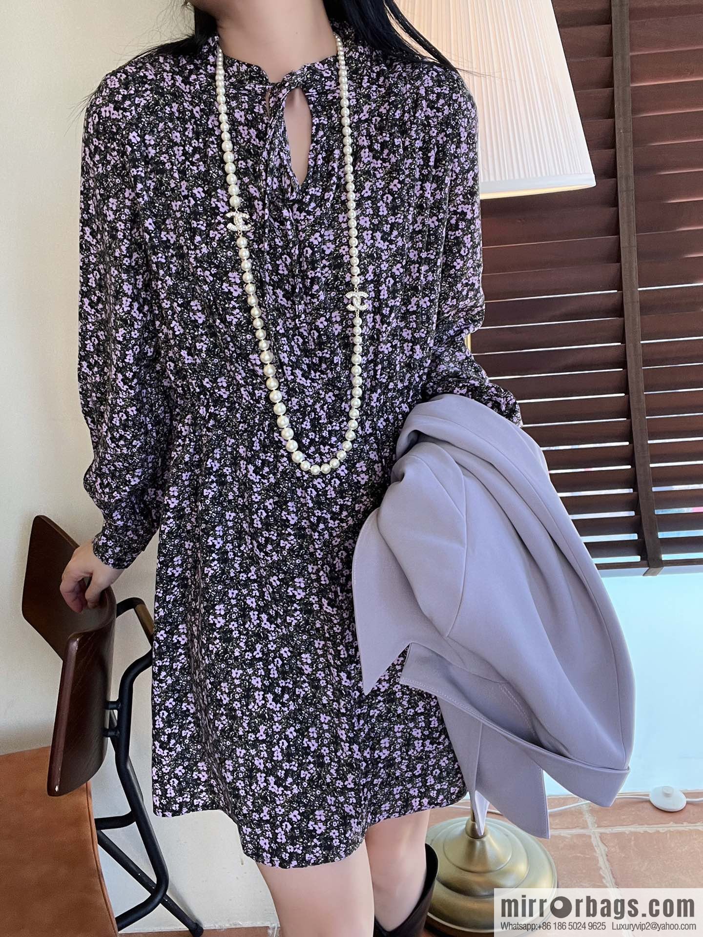 New ☑️ Chanel double c pearl sweater chain necklace