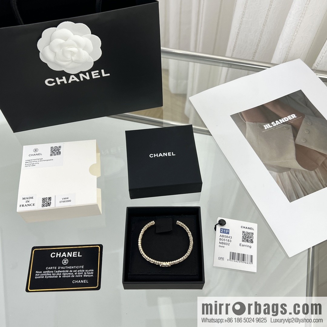 New ☑️ Chanel Double C Full Diamond Bracelet Bracelet