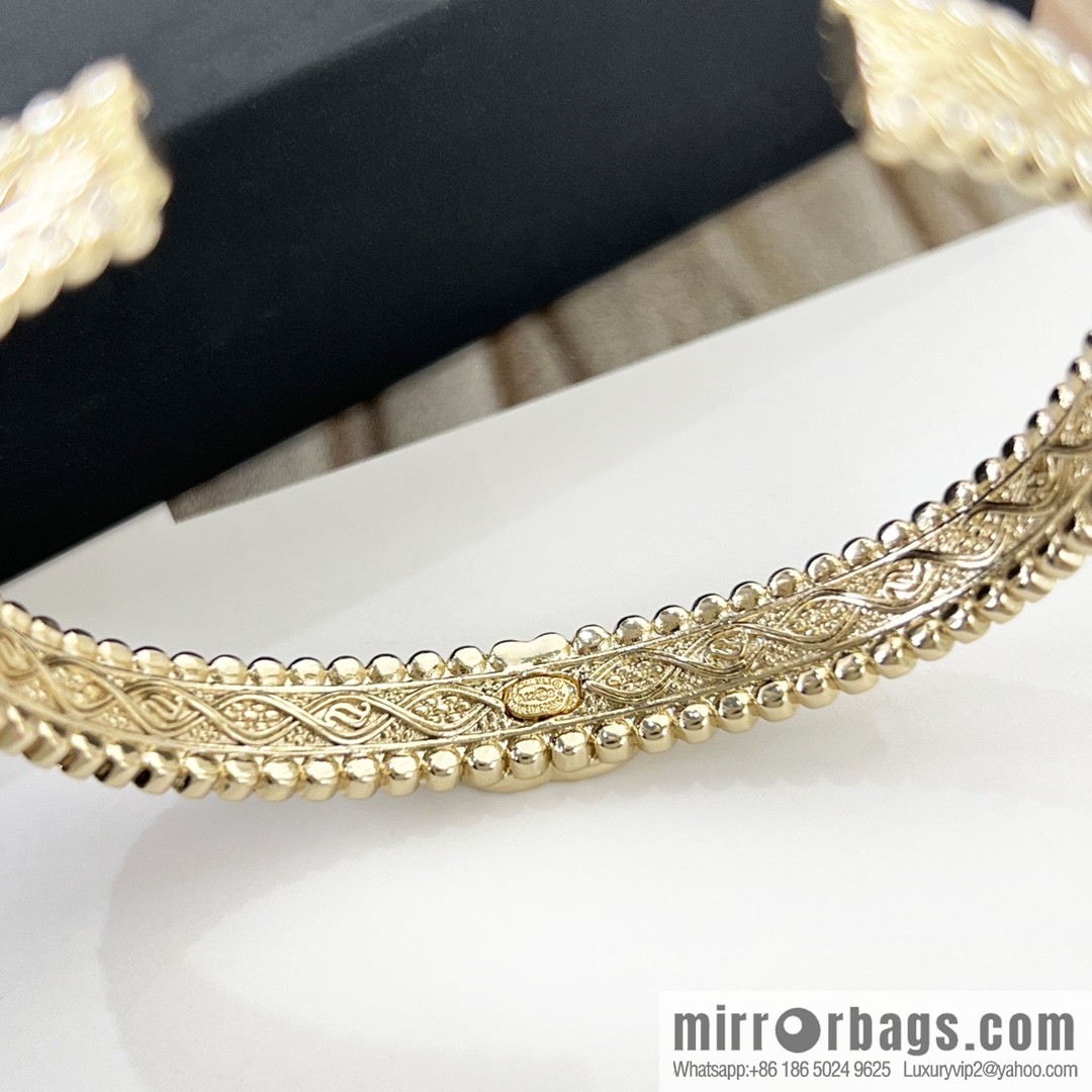 New ☑️ Chanel Double C Full Diamond Bracelet Bracelet