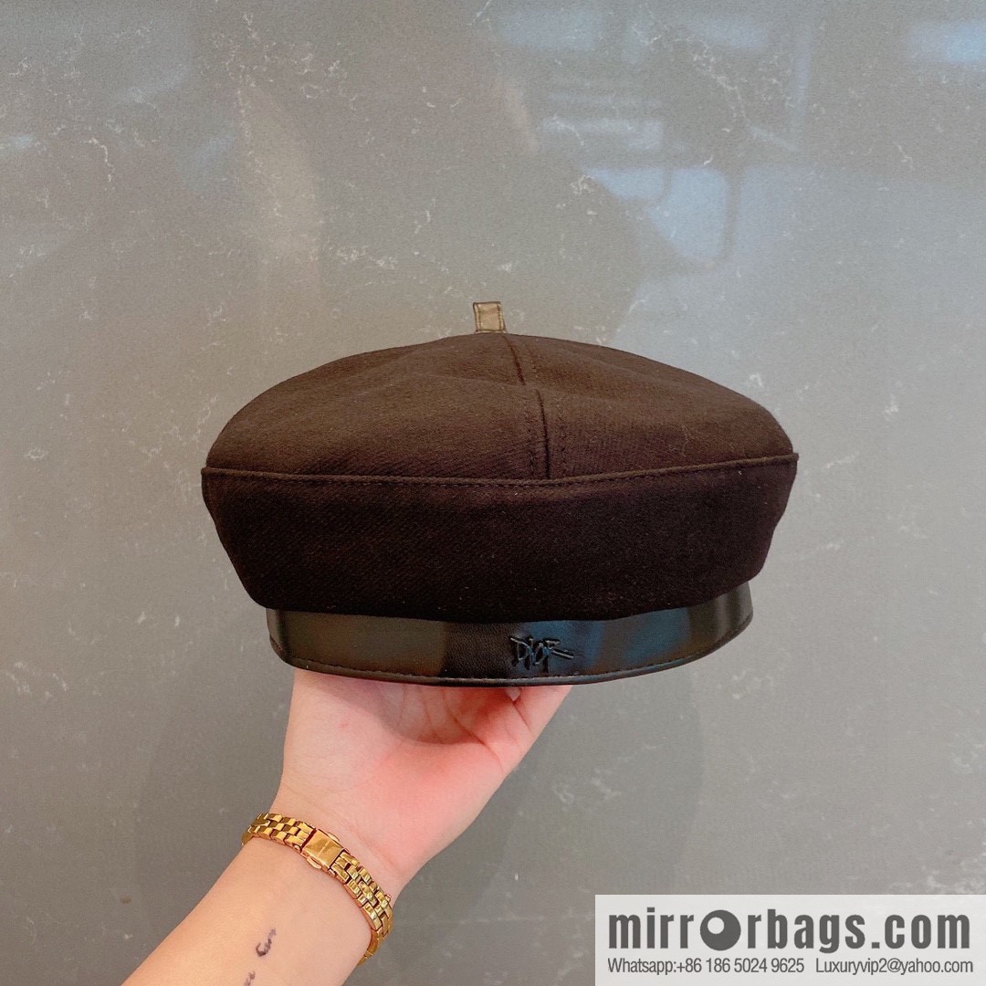 Dior 2022 autumn and winter new wool beret