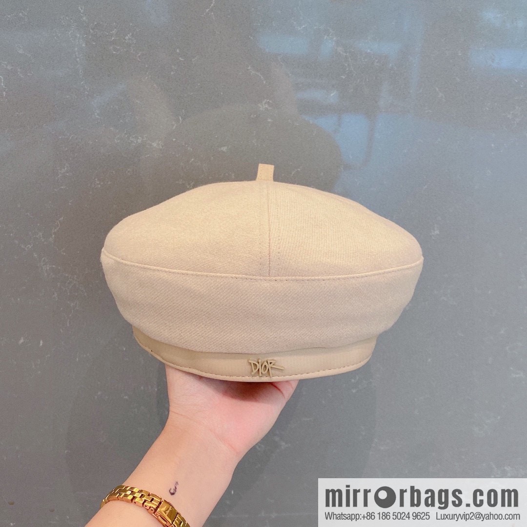 Dior 2022 autumn and winter new wool beret