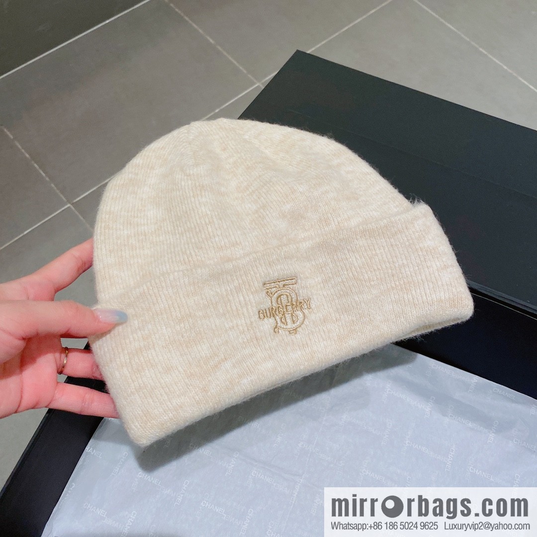 Burberry 2022 autumn and winter new wool knitted hat