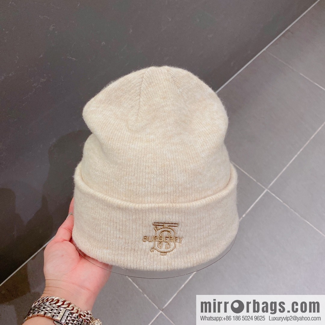 Burberry 2022 autumn and winter new wool knitted hat