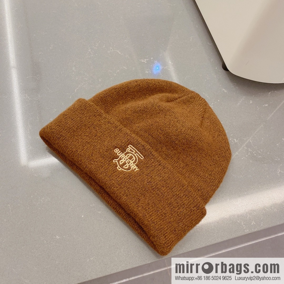Burberry 2022 autumn and winter new wool knitted hat