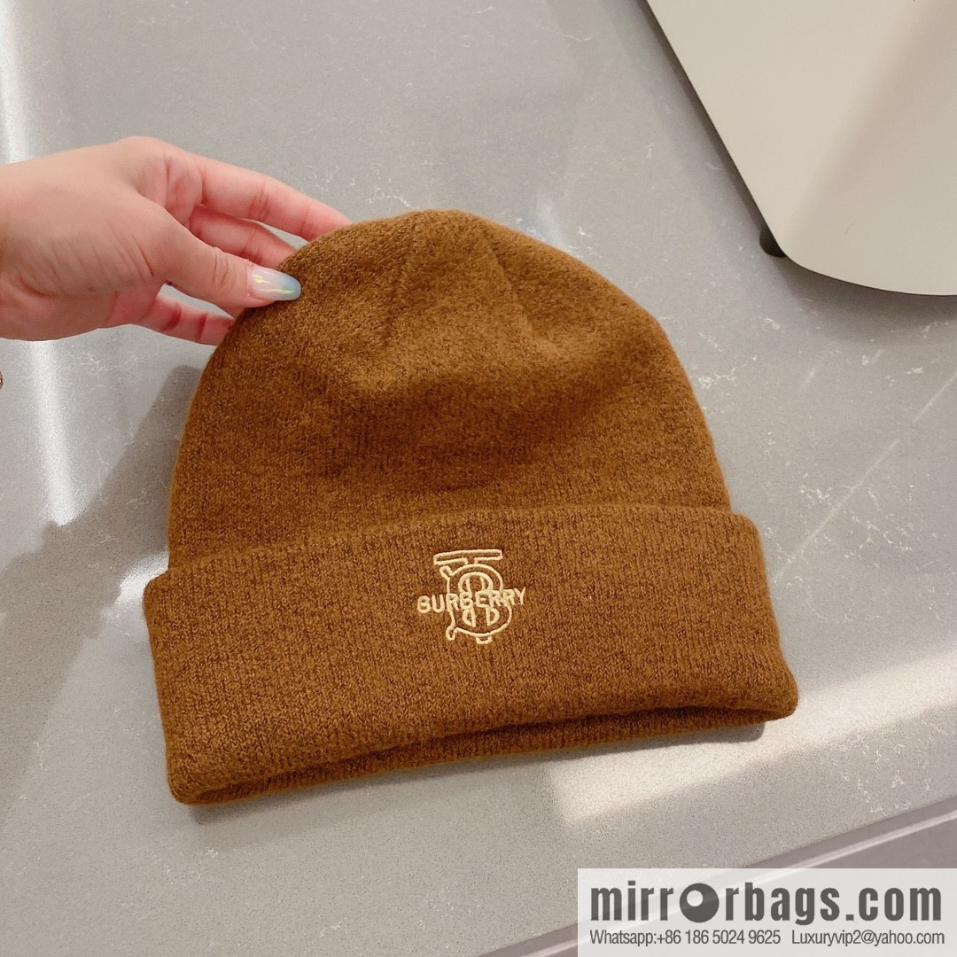 Burberry 2022 autumn and winter new wool knitted hat