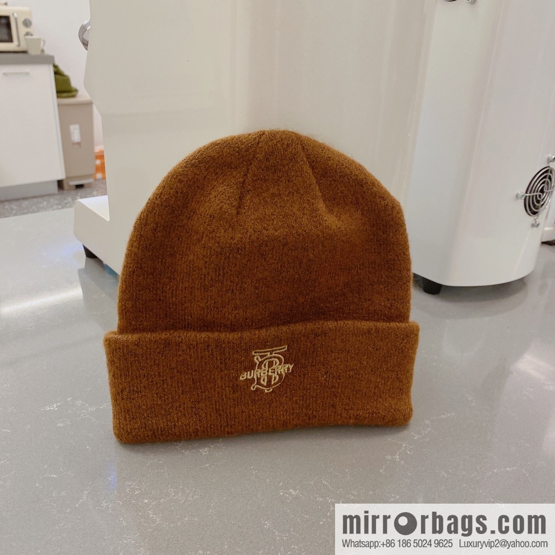 Burberry 2022 autumn and winter new wool knitted hat