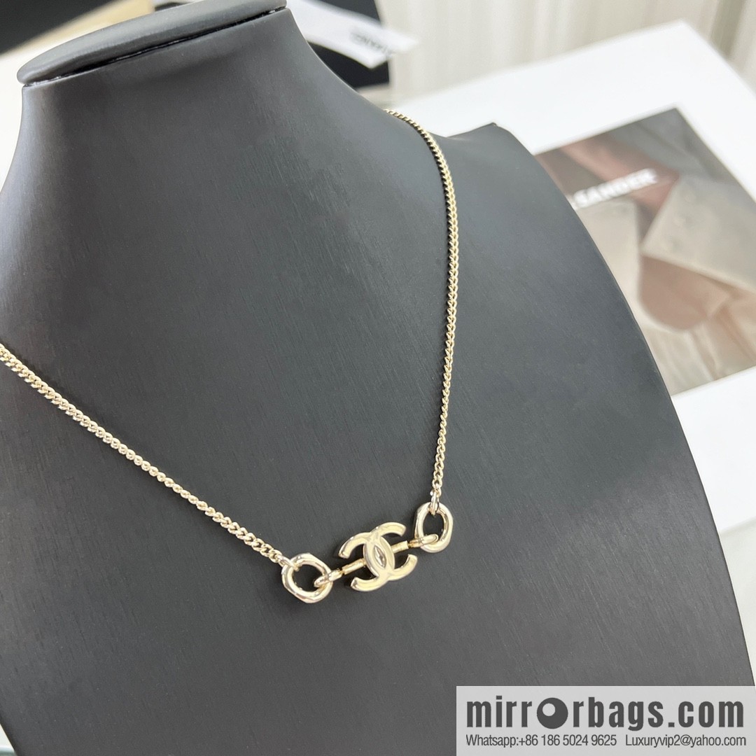 New ☑️ Chanel double c necklace