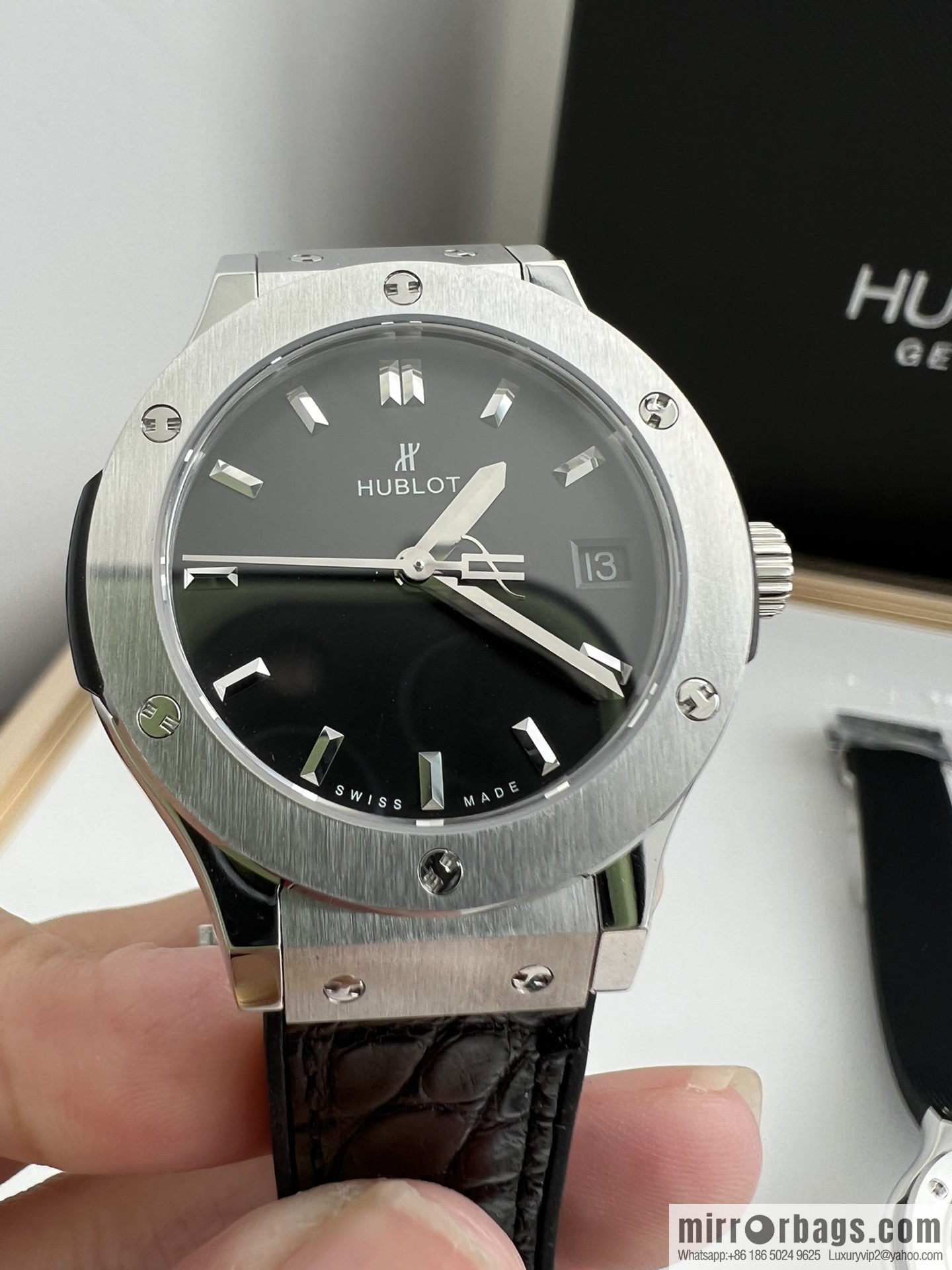 Hublot HUBLOT newly upgraded, Hengbao Swiss imported quartz movement women's watch