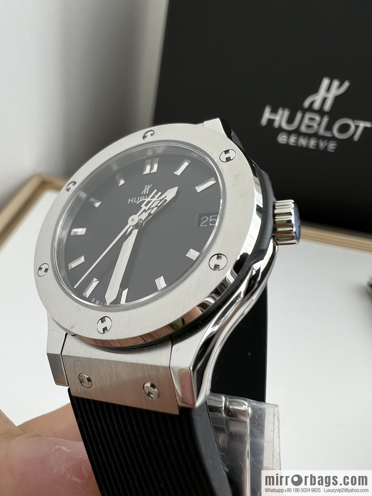 Hublot HUBLOT newly upgraded, Hengbao Swiss imported quartz movement women's watch