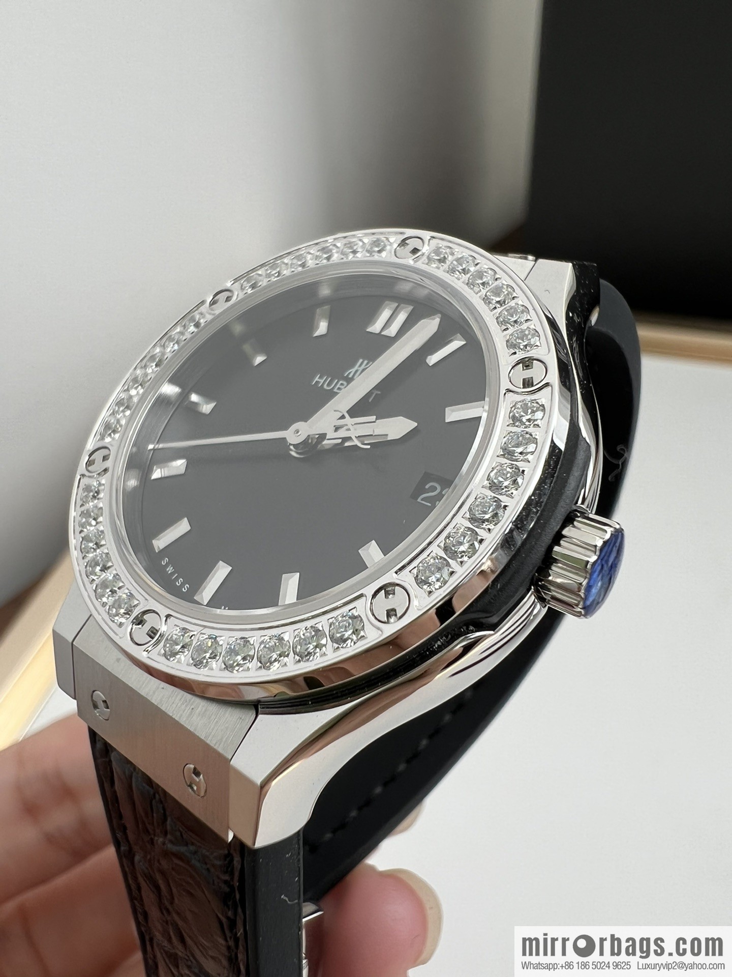 Hublot HUBLOT newly upgraded, Hengbao Swiss imported quartz movement women's watch