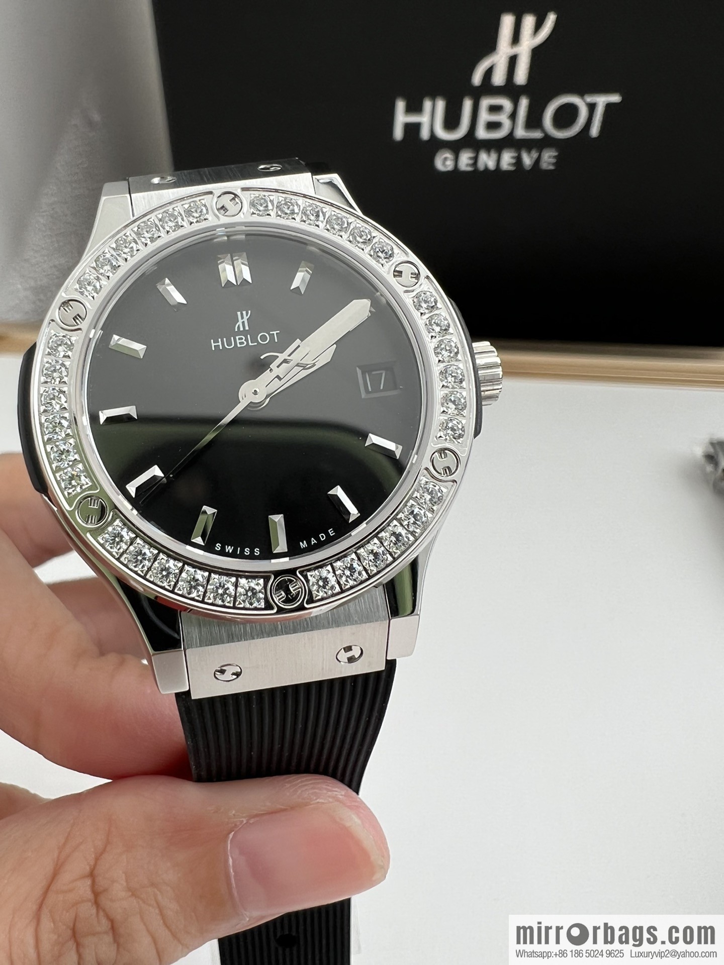 Hublot HUBLOT newly upgraded, Hengbao Swiss imported quartz movement women's watch