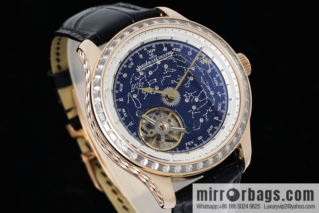 Beidou Star Orbital Flywheel JL. Replica Luxury Handbag, Master Series, Orbital Flywheel, Inlaid Gold Stone Literal Watch