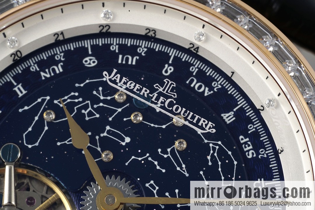 Beidou Star Orbital Flywheel JL. Replica Luxury Handbag, Master Series, Orbital Flywheel, Inlaid Gold Stone Literal Watch