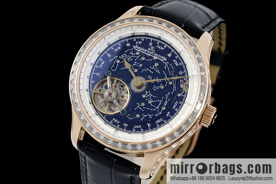 Beidou Star Orbital Flywheel JL. Replica Luxury Handbag, Master Series, Orbital Flywheel, Inlaid Gold Stone Literal Watch