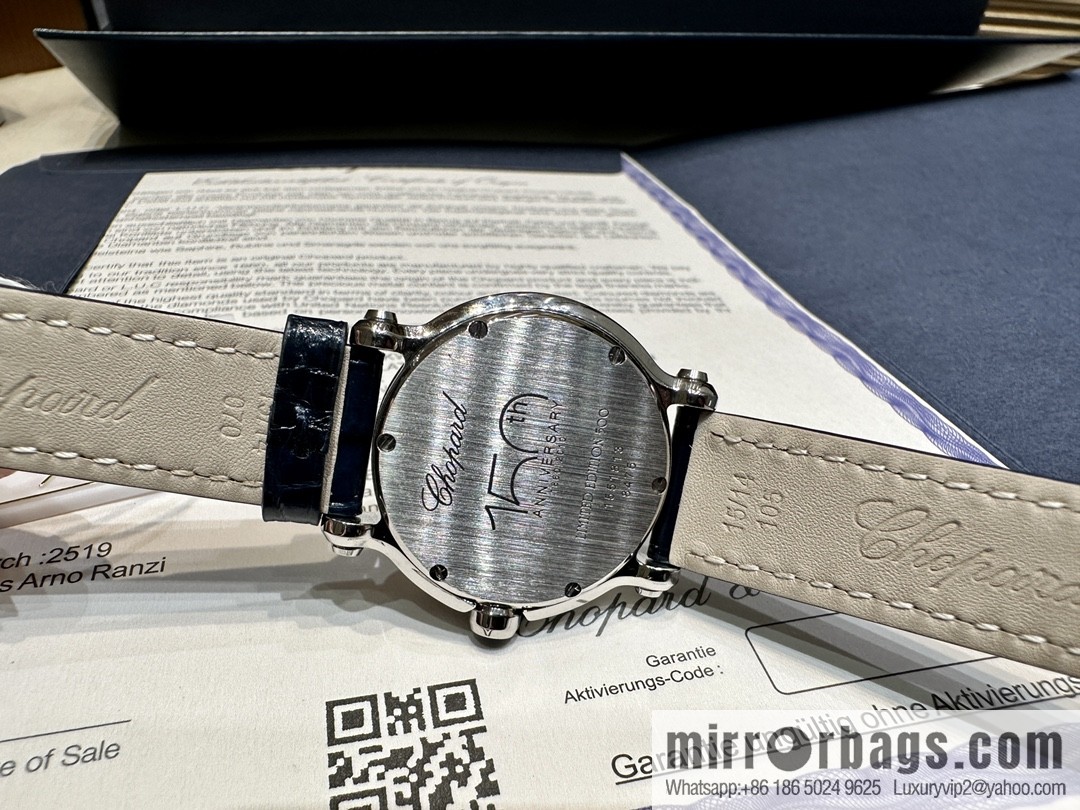 Chopard 150th Anniversary Limited Edition HAPPYDIAMONDS Happy Diamond Series Original ETA955.112 Movement Watch