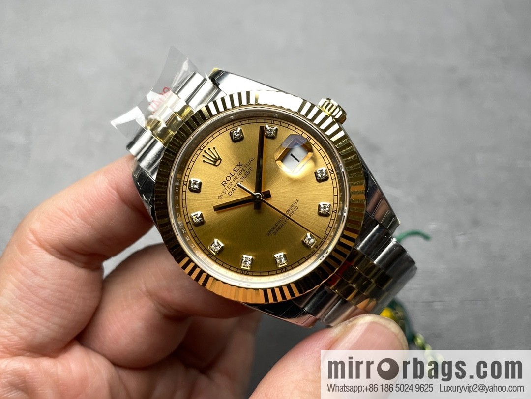 GS does not forget its original intention and adheres to quality. After repeated tempering, it has created the iconic log series watch of Rolex 41MM