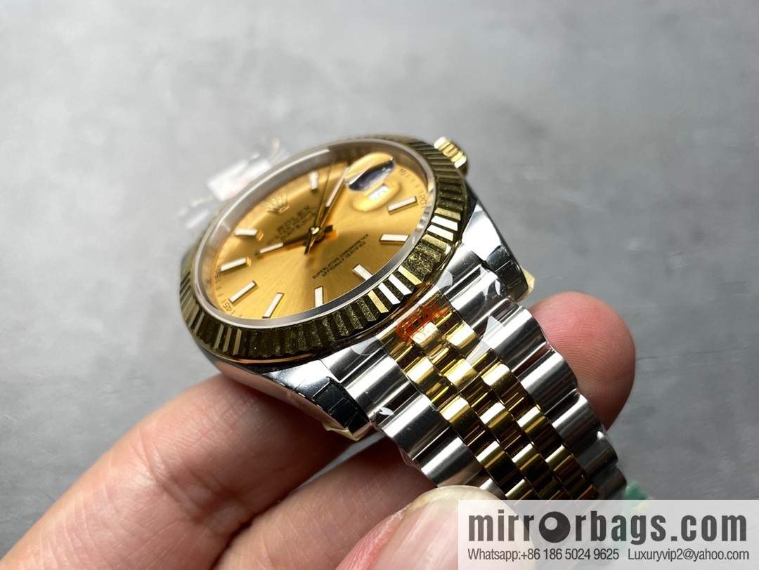 GS does not forget its original intention and adheres to quality. After repeated tempering, it has created the iconic log series watch of Rolex 41MM
