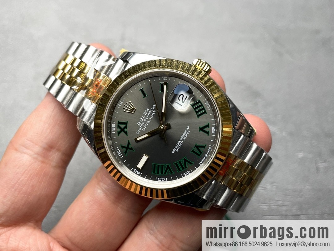 GS does not forget its original intention and adheres to quality. After repeated tempering, it has created the iconic log series watch of Rolex 41MM