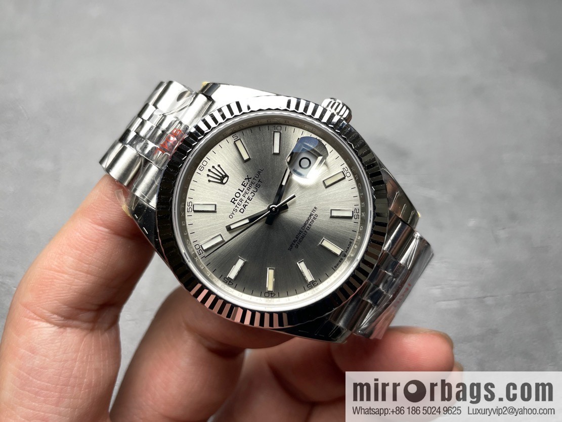 GS does not forget its original intention and adheres to quality. After repeated tempering, it has created the iconic log series watch of Rolex 41MM