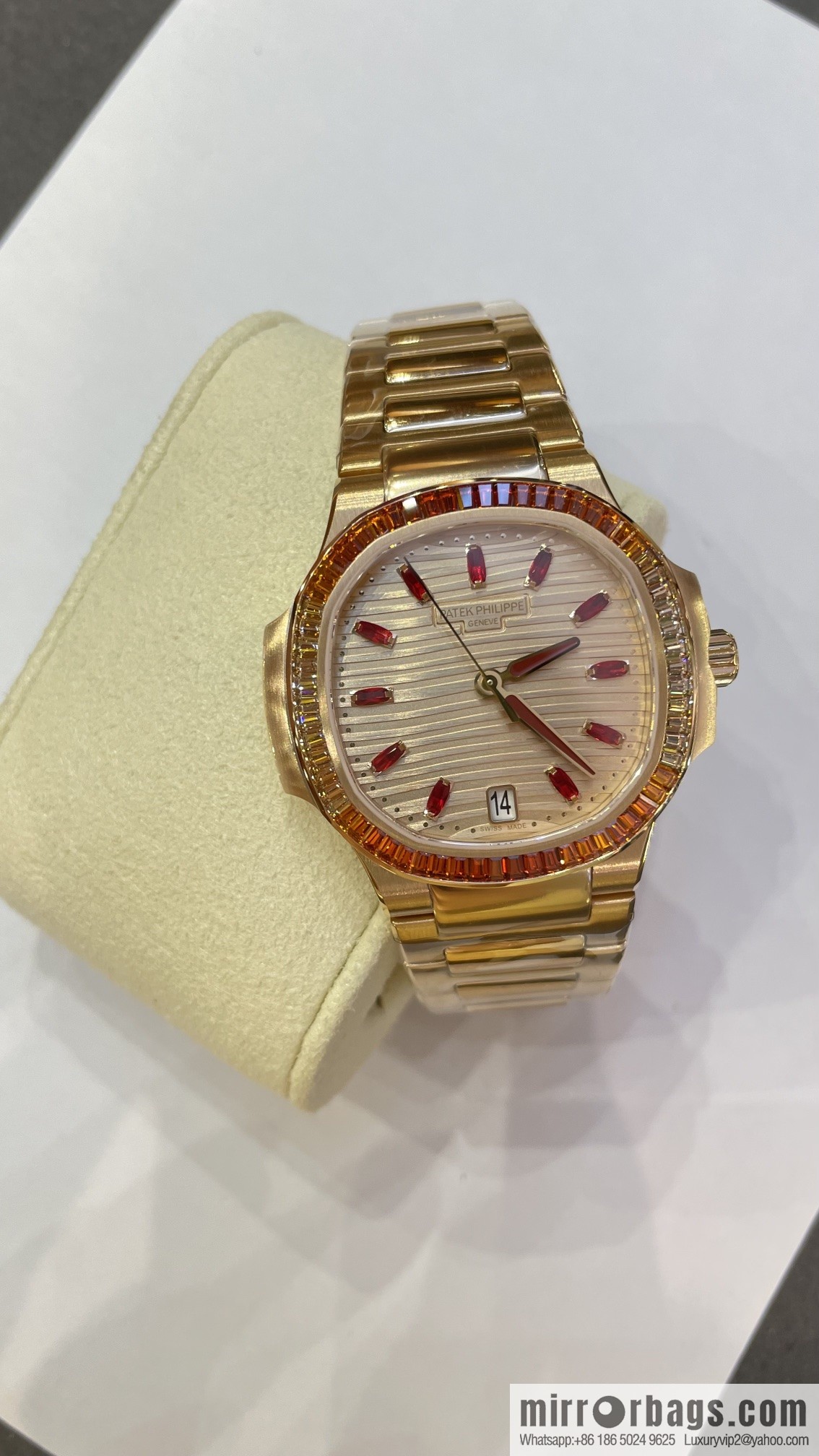 New Shipping 🔥 Patek Philippe Nautilus Women's 324SC Movement Watch