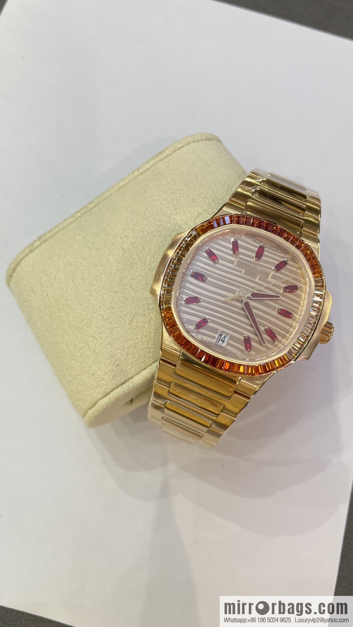 New Shipping 🔥 Patek Philippe Nautilus Women's 324SC Movement Watch