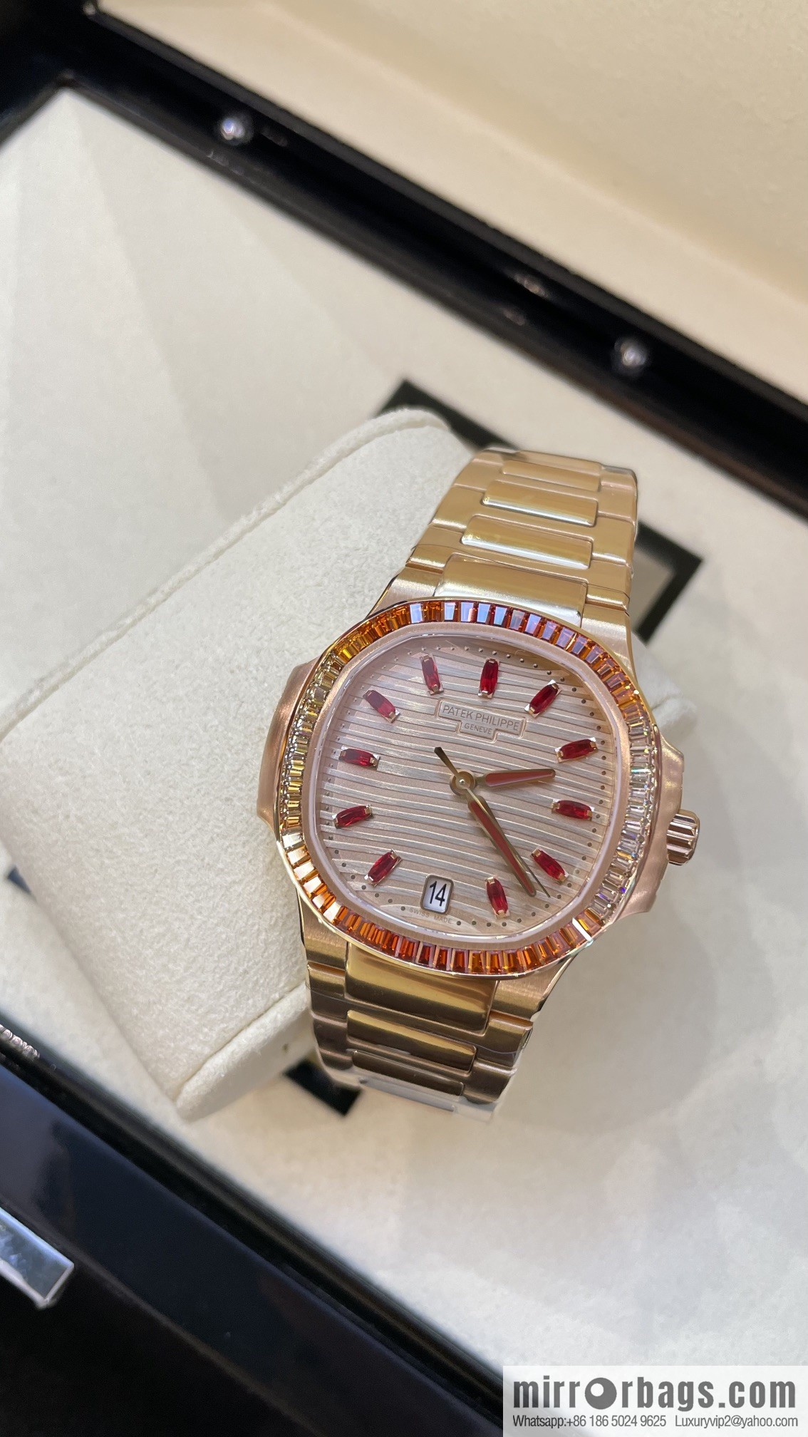 New Shipping 🔥 Patek Philippe Nautilus Women's 324SC Movement Watch