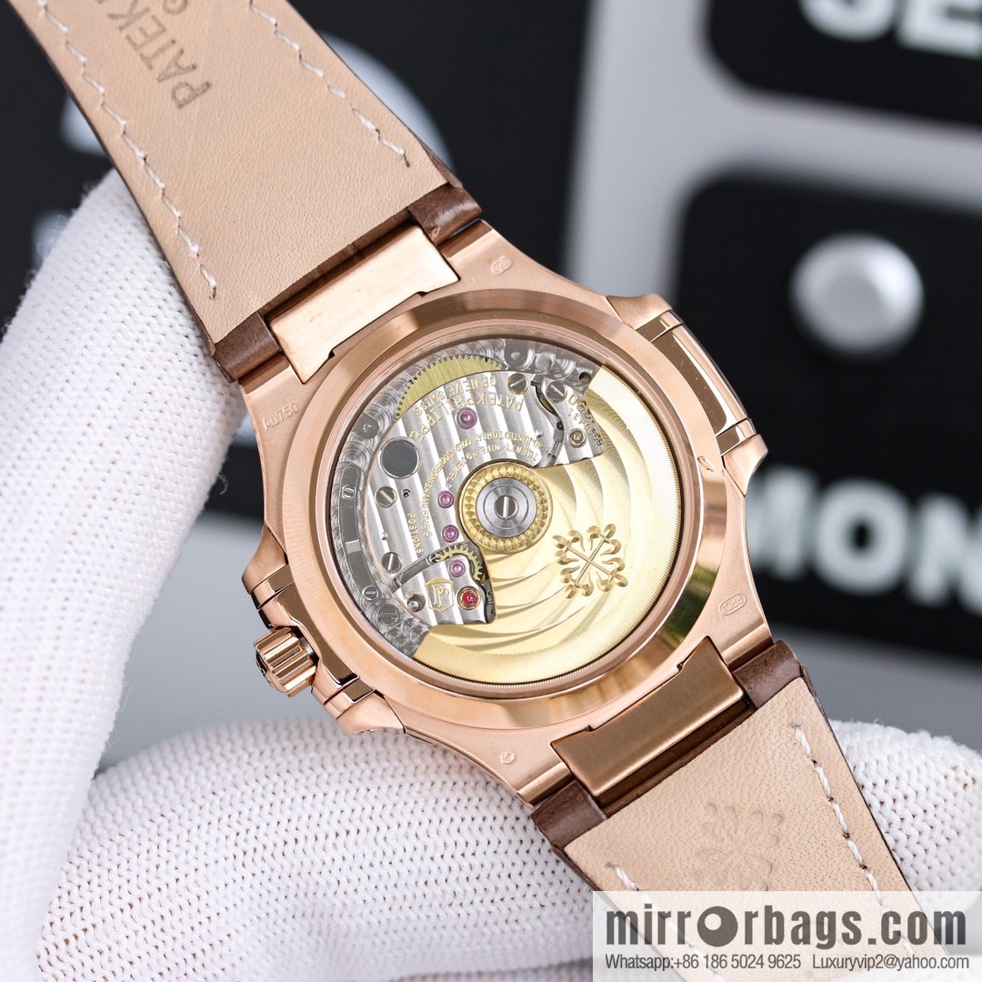 Patek Philippe Sports Elegant Nautilus Belt Women's Watch PP7118 Customized Edition 9015 Machine Modified Cal.324sc Automatic Movement