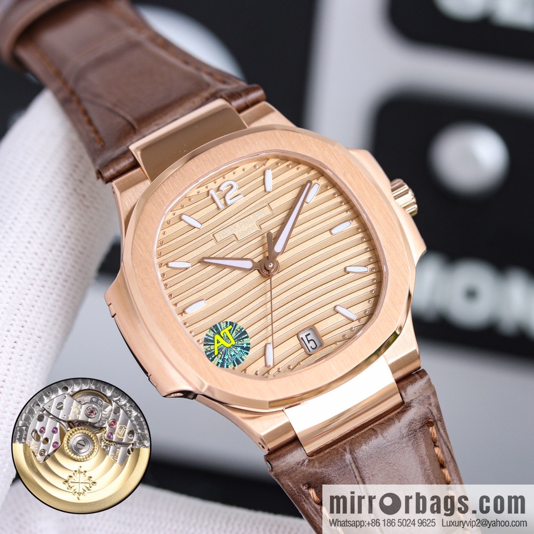 Patek Philippe Sports Elegant Nautilus Belt Women's Watch PP7118 Customized Edition 9015 Machine Modified Cal.324sc Automatic Movement