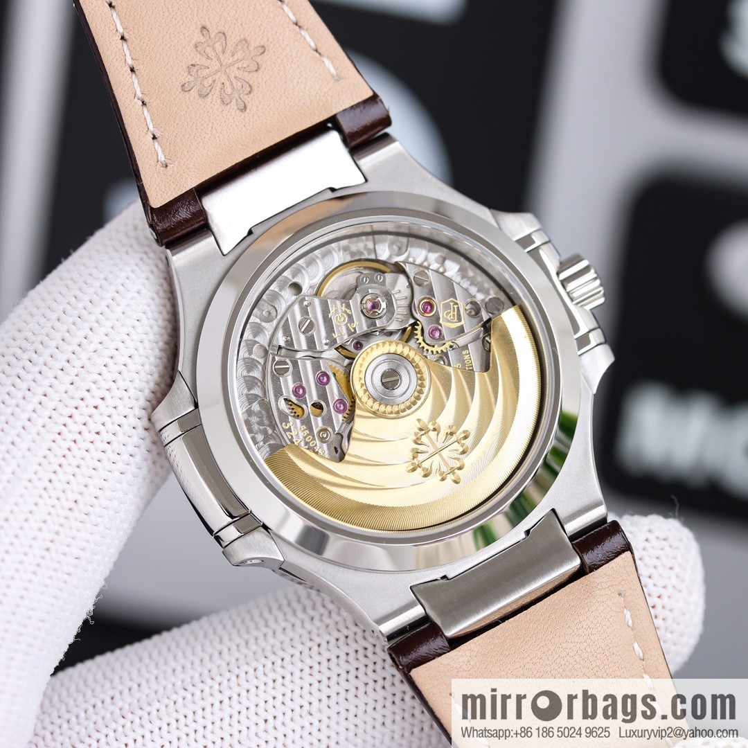 Patek Philippe Sports Elegant Nautilus Belt Women's Watch PP7118 Customized Edition 9015 Machine Modified Cal.324sc Automatic Movement