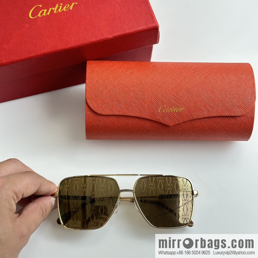 Cartier Cartier New Unisex Universal Sunglasses