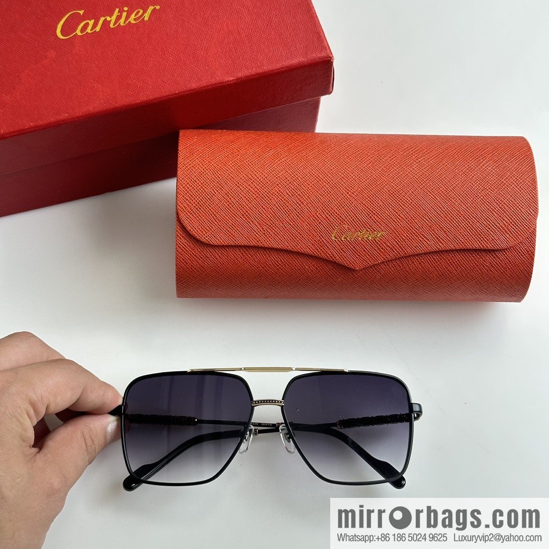 Cartier Cartier New Unisex Universal Sunglasses