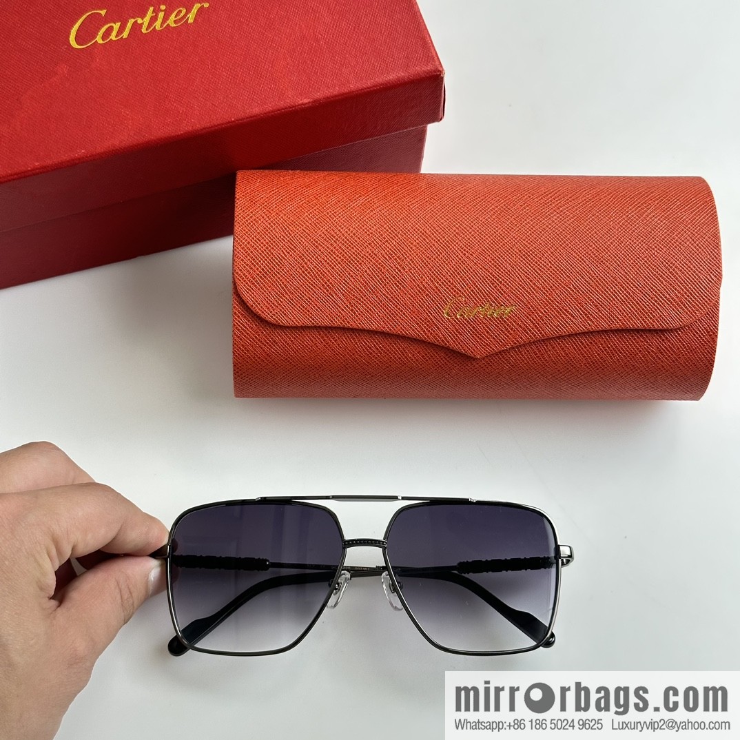 Cartier Cartier New Unisex Universal Sunglasses