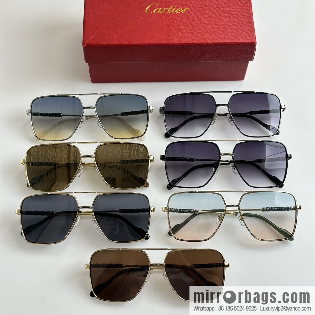 Cartier Cartier New Unisex Universal Sunglasses