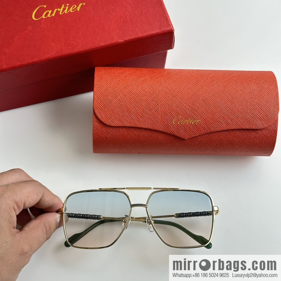 Cartier Cartier New Unisex Universal Sunglasses