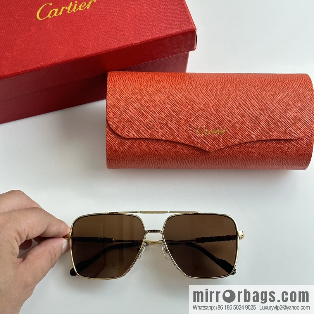 Cartier Cartier New Unisex Universal Sunglasses