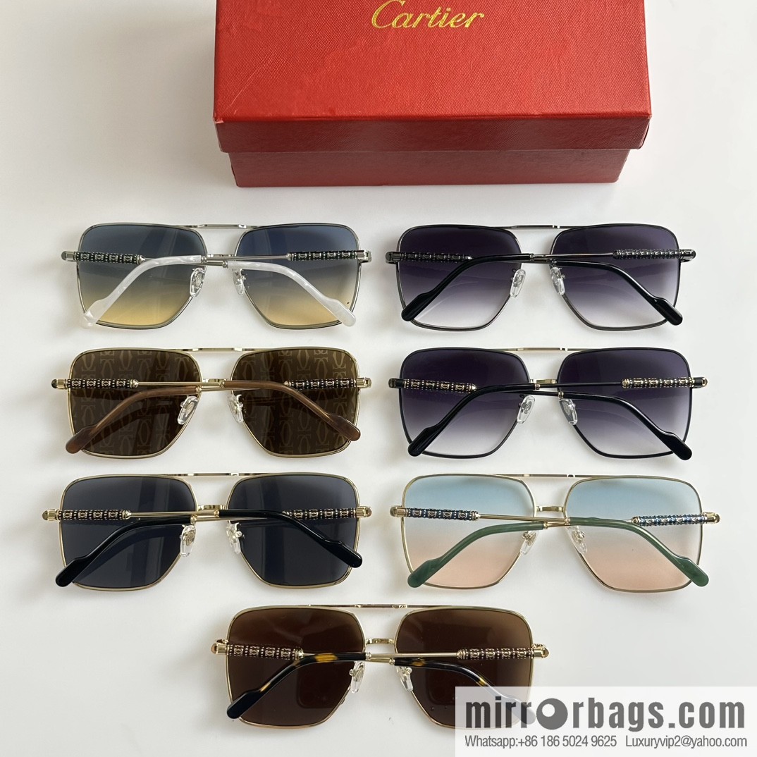 Cartier Cartier New Unisex Universal Sunglasses