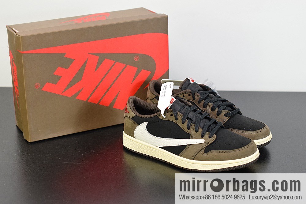 Air Jordan 1 AJ1 Low x Travis Scott Low Barb CQ4277-001