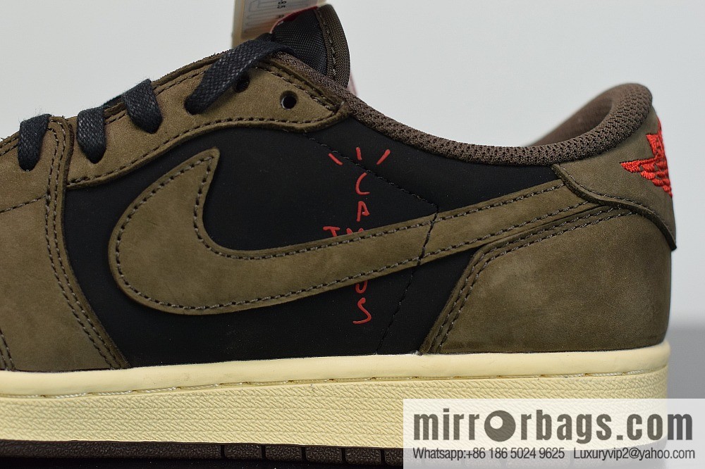Air Jordan 1 AJ1 Low x Travis Scott Low Barb CQ4277-001