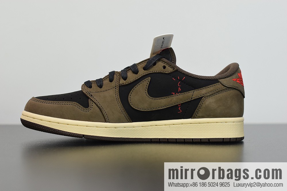 Air Jordan 1 AJ1 Low x Travis Scott Low Barb CQ4277-001